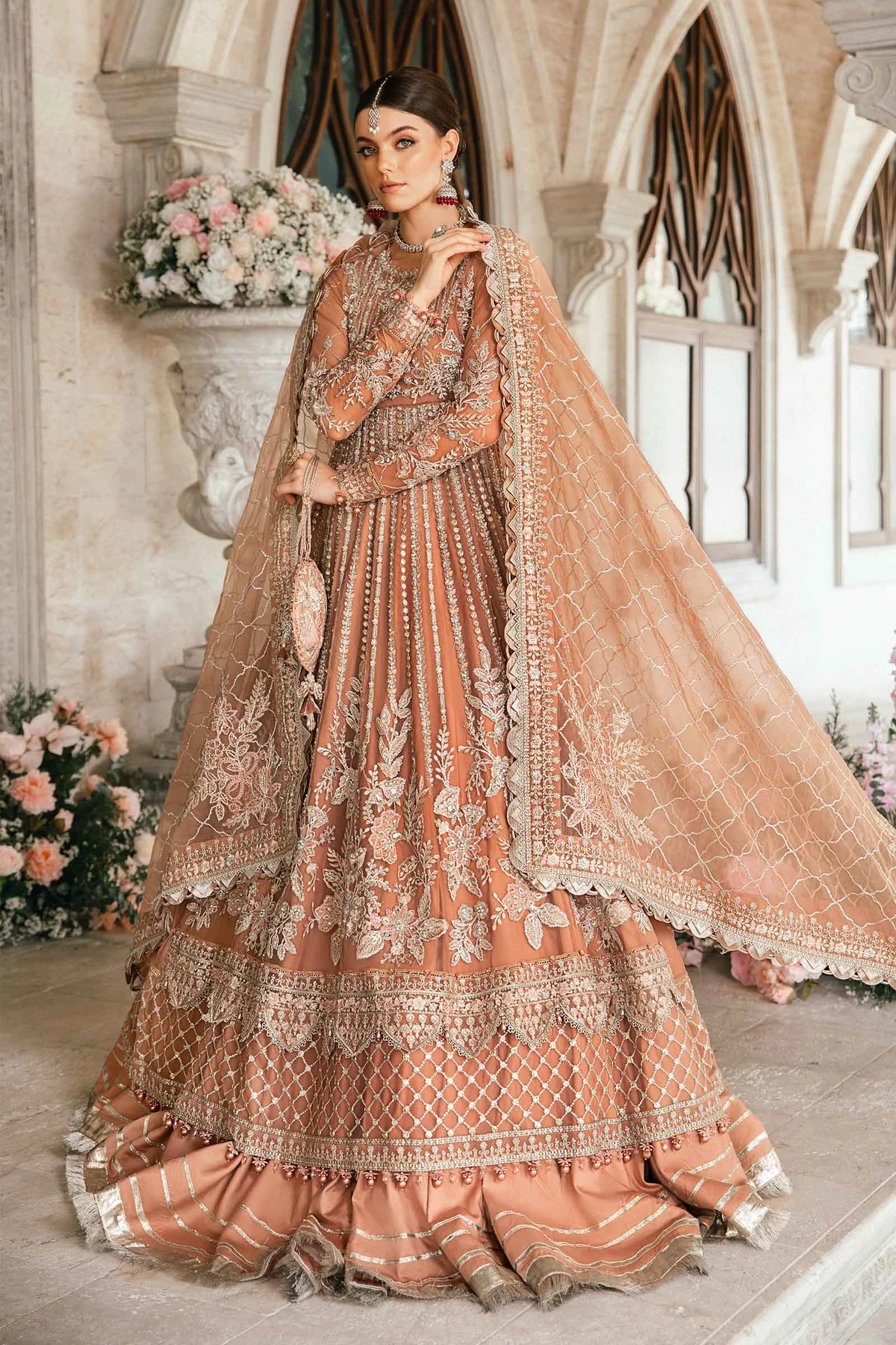 MARIA B Mbroidered 2024 | BD-2804 - Image 3