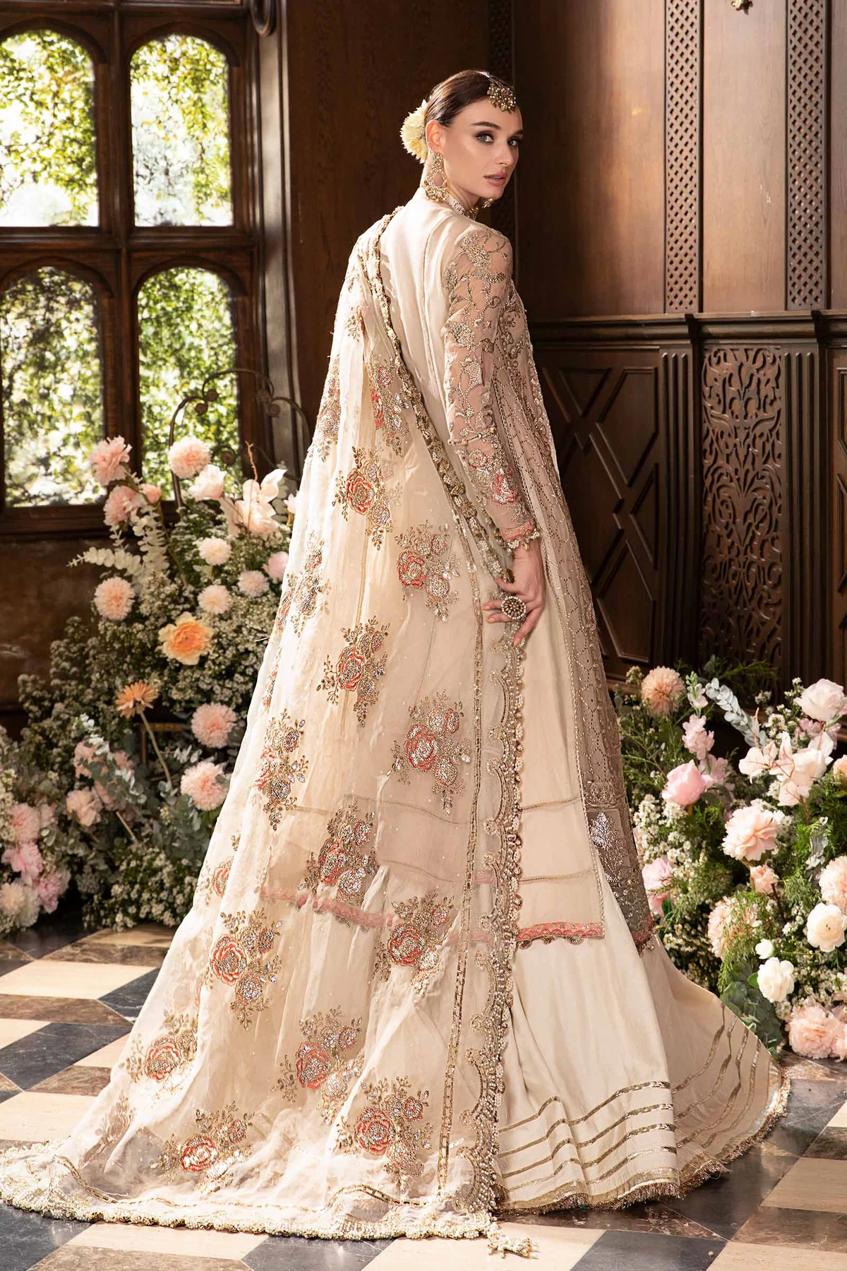 MARIA B Mbroidered 2024 | BD-2805 - Image 4