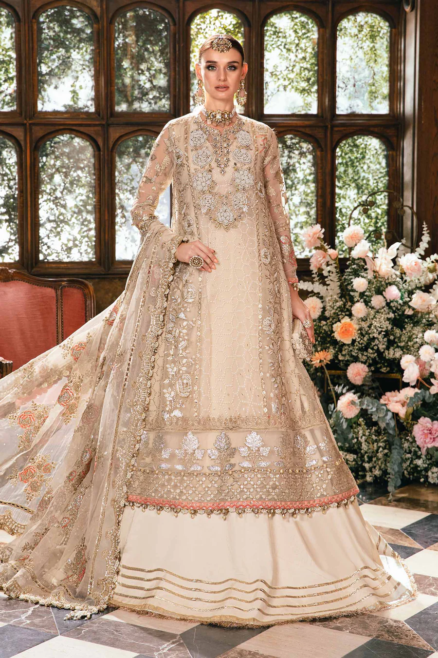 MARIA B Mbroidered 2024 | BD-2805 - Image 5