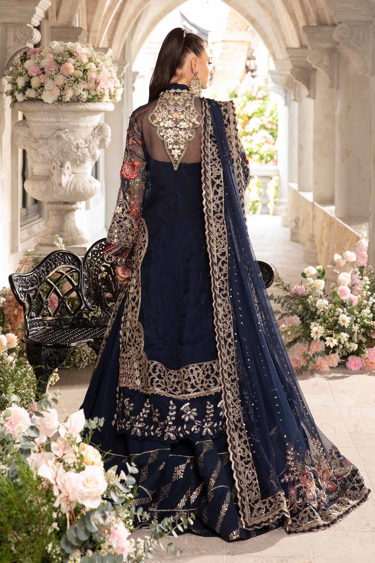 MARIA B Mbroidered 2024 | BD-2808 (SS-5431) - Image 6