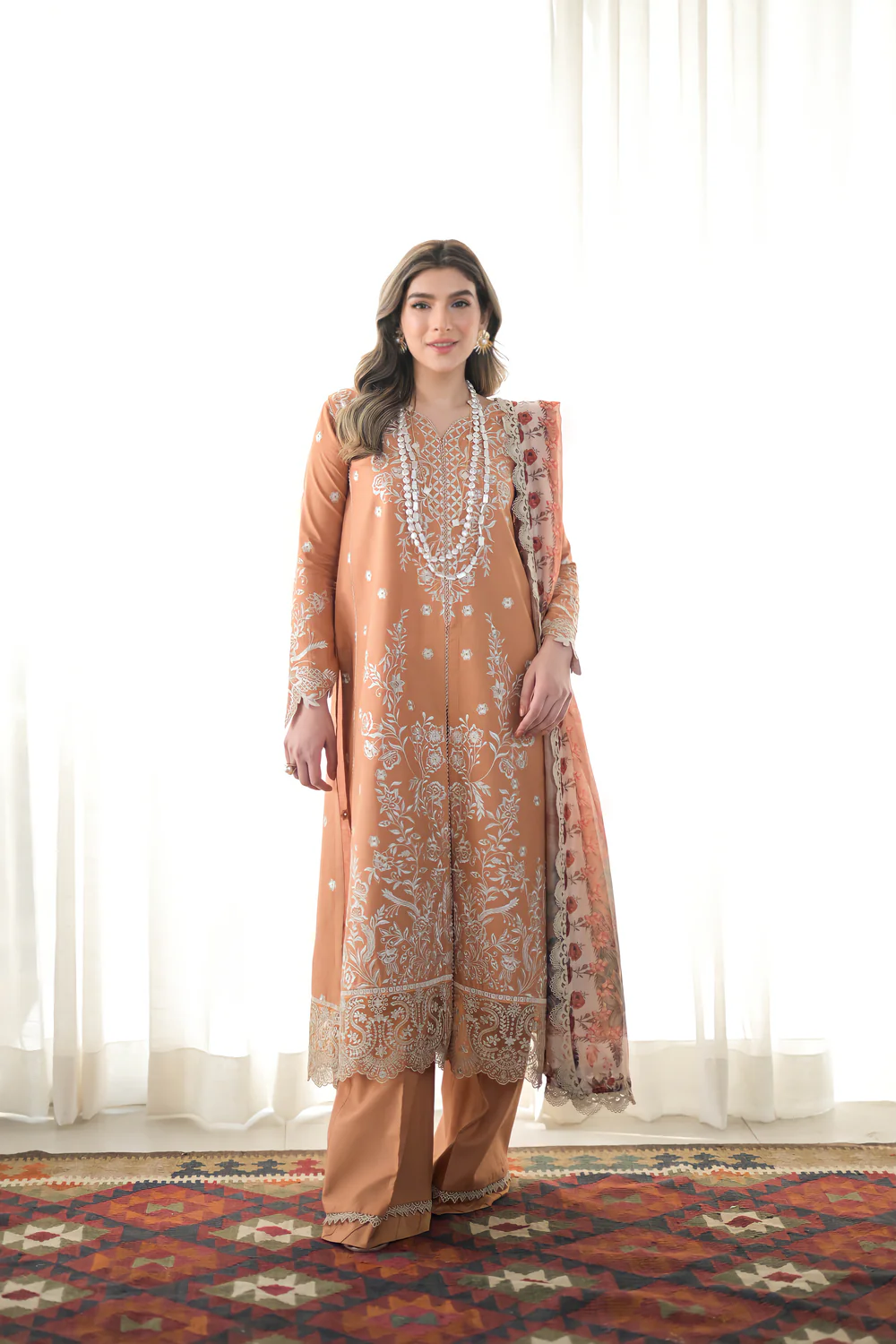 Zaib Festive Lawn   | NEL-24614