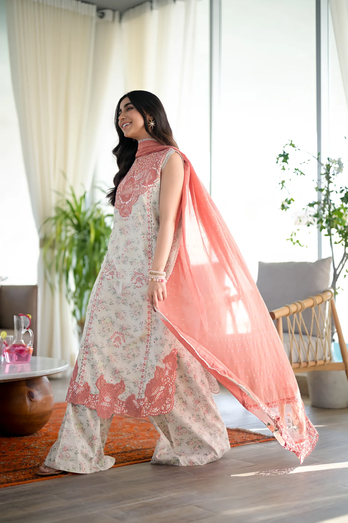 Zaib Festive Lawn   | NEL-24611
