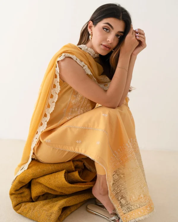 Zaib Festive Lawn   | NEL-24621