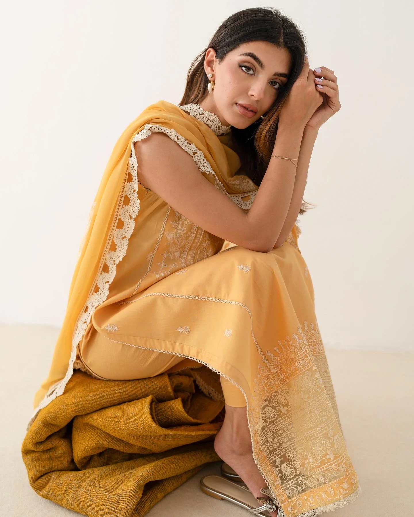 Zaib Festive Lawn   | NEL-24621