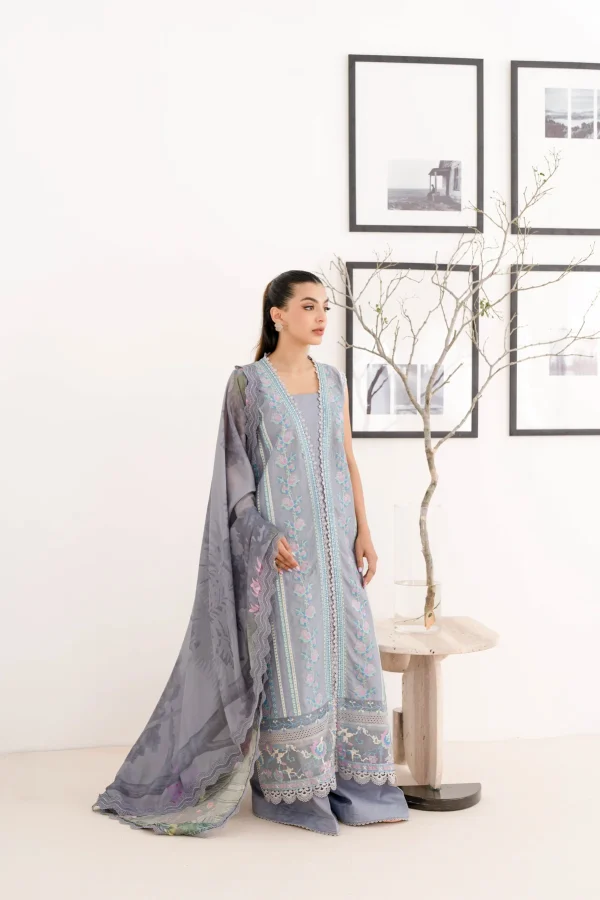 Zaib Festive Lawn   | NEL-24615