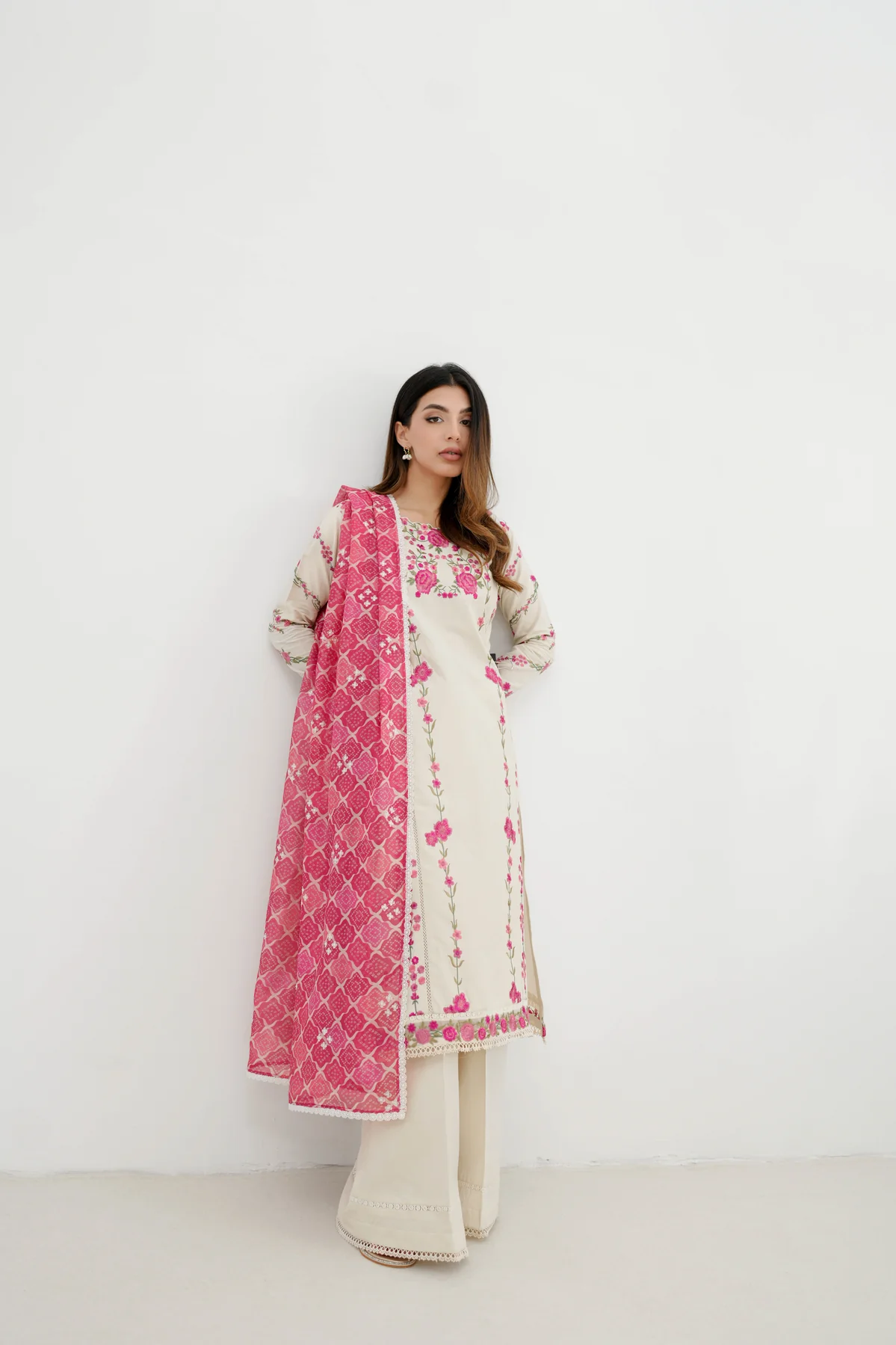Zaib Festive Lawn   | NEL-24622