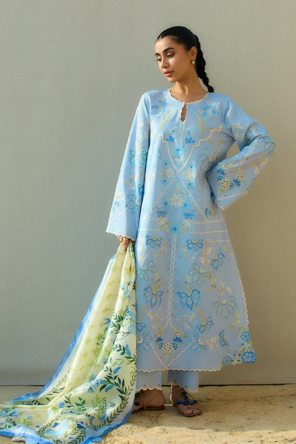 Sania Maskatiya Spring Summer 2025 Lawn | Jehan (A) - Image 2