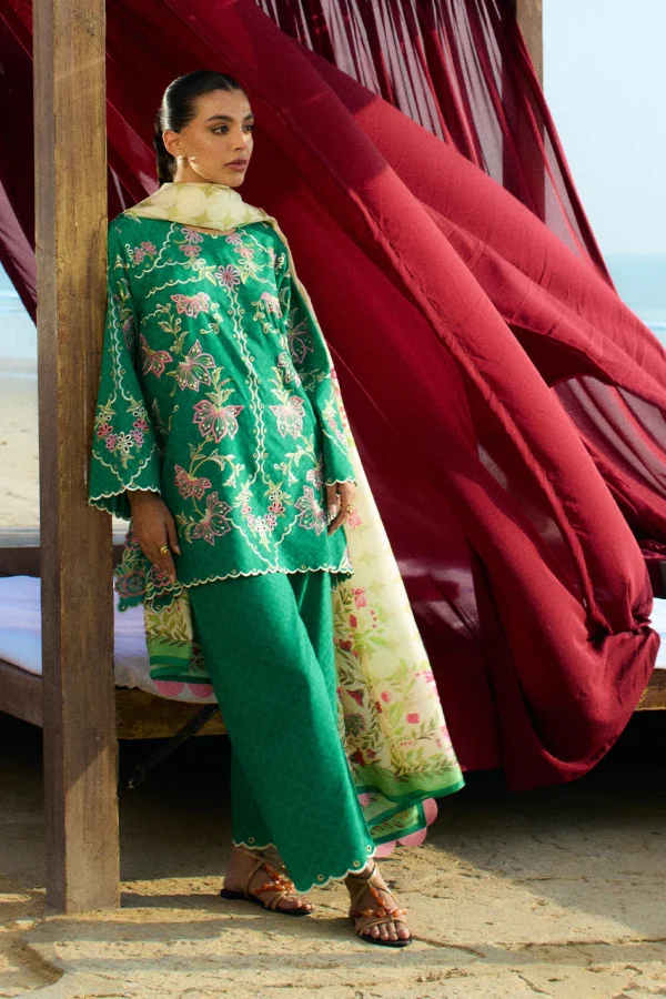 Sania Maskatiya Spring Summer 2025 Lawn | Jehan (B) - Image 2