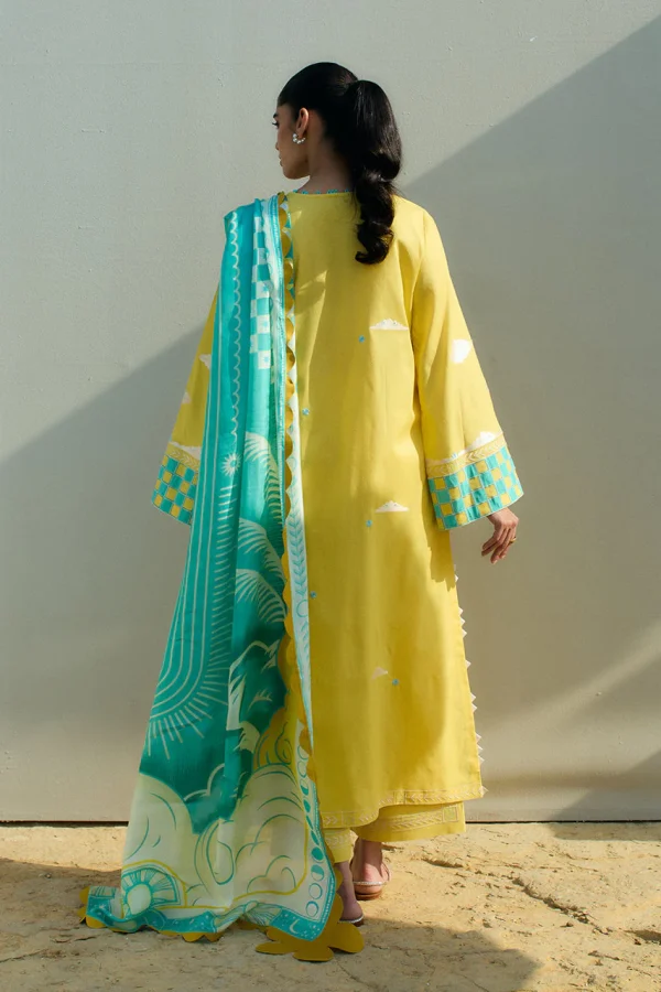 Sania Maskatiya Spring Summer 2025 Lawn | Vivi (A) - Image 2