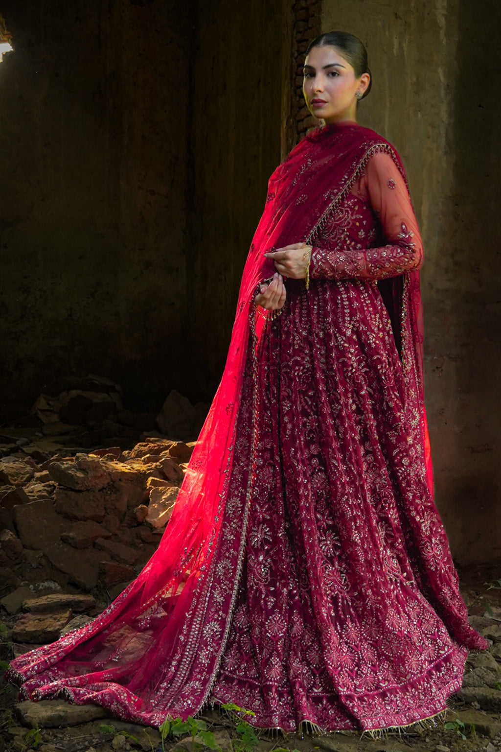 Silsila Unstitched Festive by Saad Shaikh | Elaila