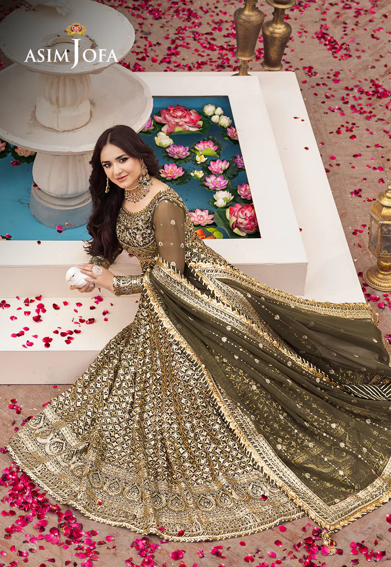 Chikankari Eid '24 by Asim Jofa | AJCE-08 - Image 5