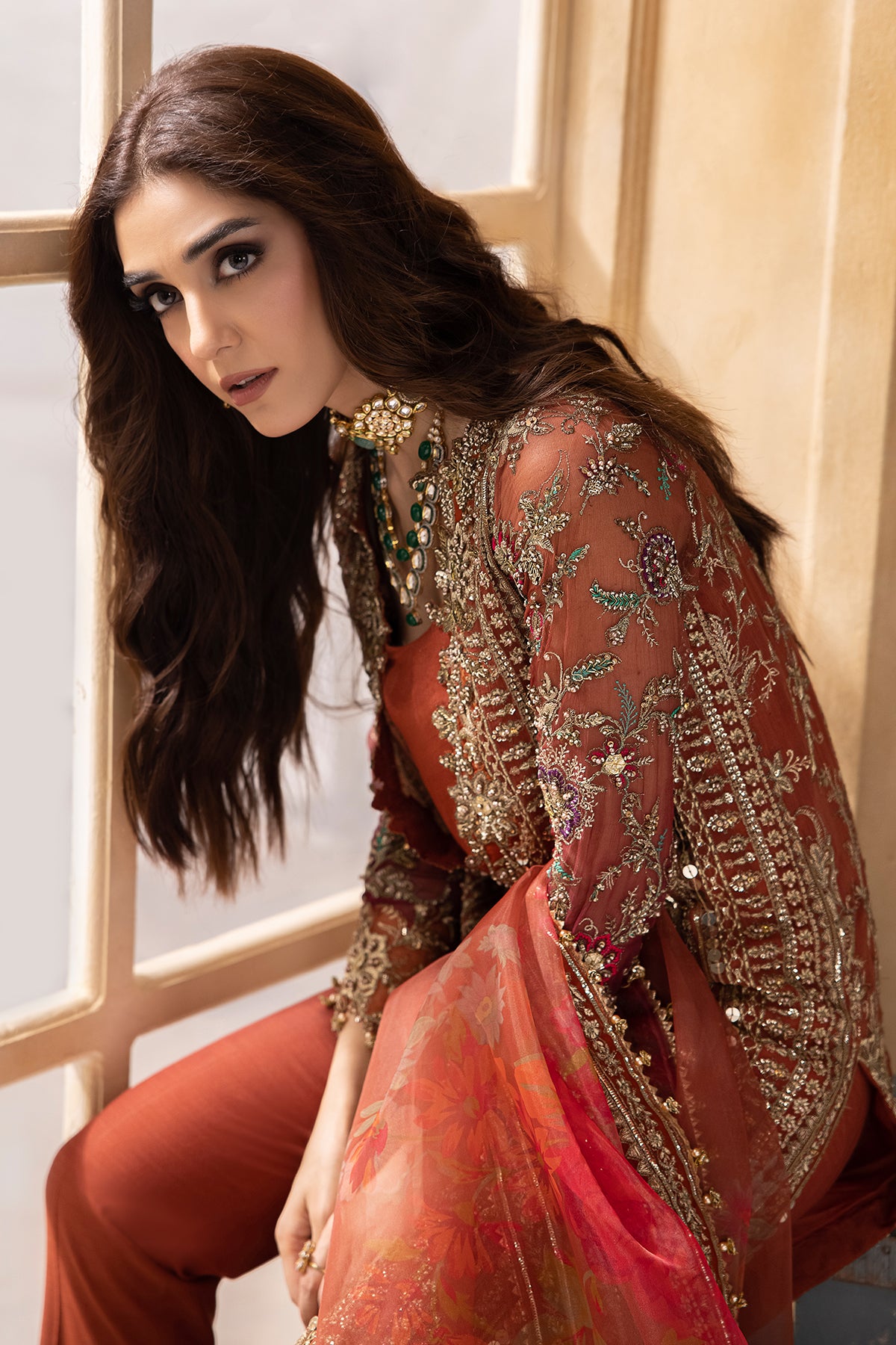 Charizma Dastaan-e-Jashan Luxury Chiffon  | DJW4-04 - Image 4