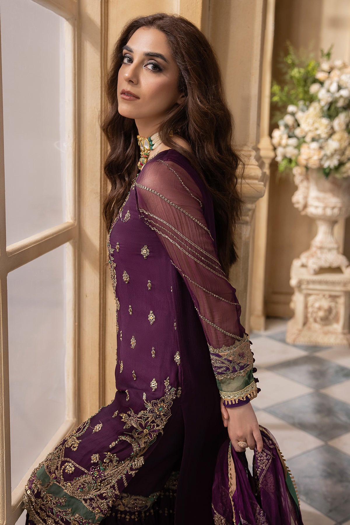 Charizma Dastaan-e-Jashan Luxury Chiffon  | DJW4-03 - Image 4