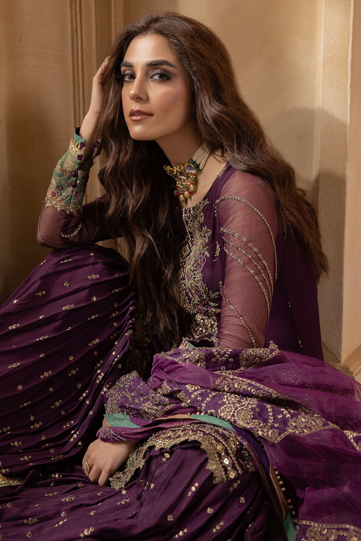 Charizma Dastaan-e-Jashan Luxury Chiffon  | DJW4-03 - Image 3