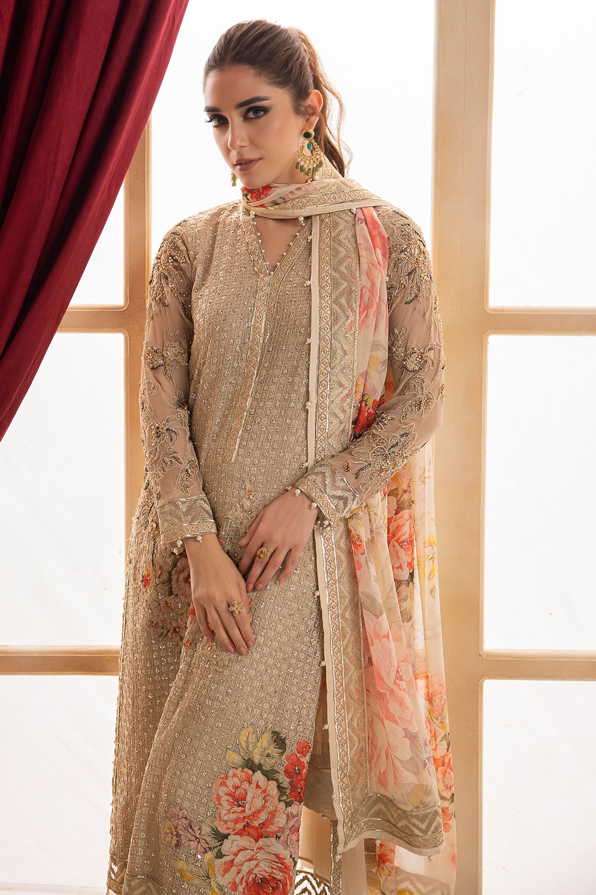 Charizma Dastaan-e-Jashan Luxury Chiffon  | DJW4-05 - Image 3