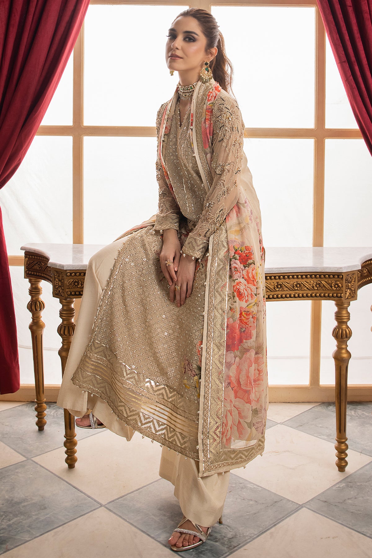 Charizma Dastaan-e-Jashan Luxury Chiffon  | DJW4-05 - Image 10