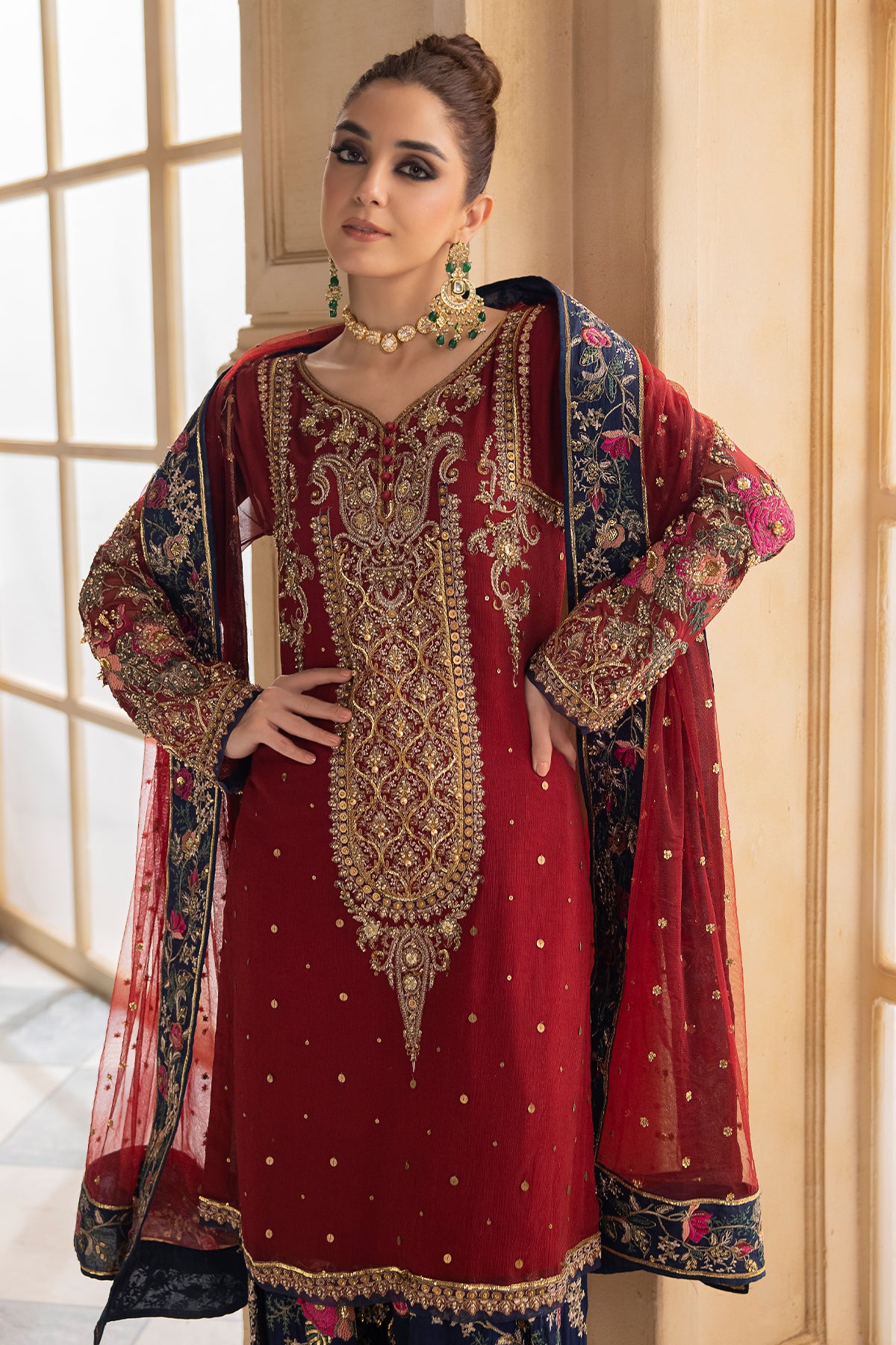 Charizma Dastaan-e-Jashan Luxury Chiffon  | DJW4-02 - Image 3