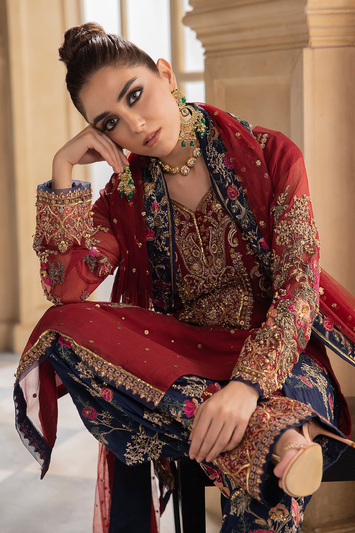 Charizma Dastaan-e-Jashan Luxury Chiffon  | DJW4-02 - Image 7