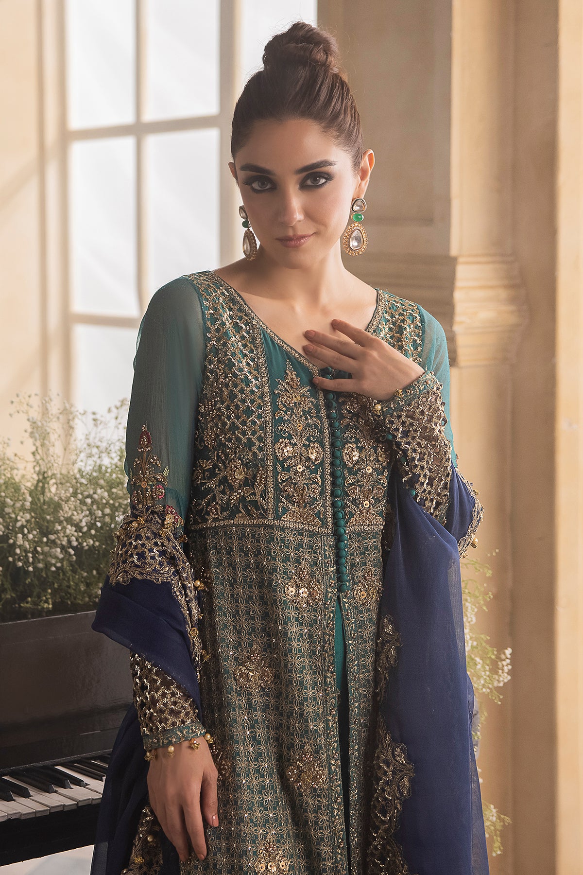 Charizma Dastaan-e-Jashan Luxury Chiffon  | DJW4-07 - Image 3