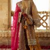 Zarlish Bridal by Mohsin Naveed Ranjha   | ZWU-23-21 KESARI (GZ-190)
