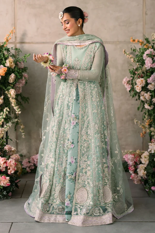 Mastani Evening Chiffon Collection by Mushq | Faiza - Image 3