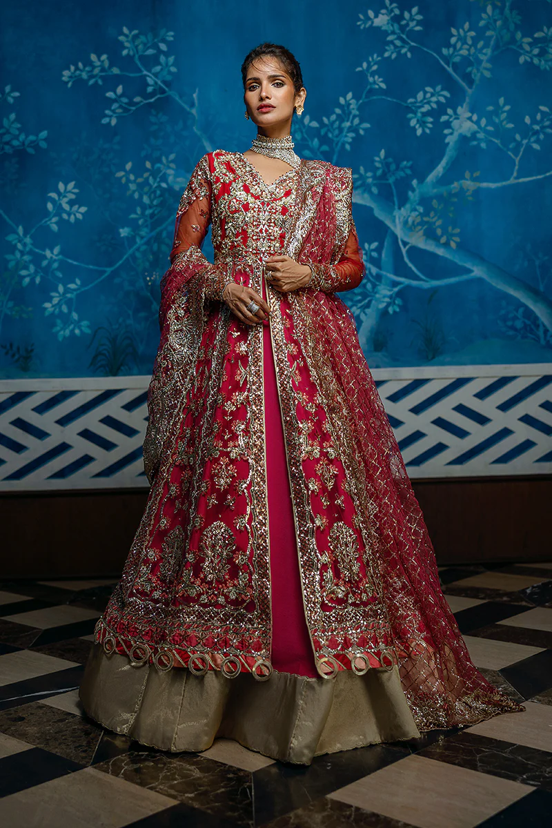 Mushq Stardust | Unstitched Wedding Collection '24 | Red Carpet