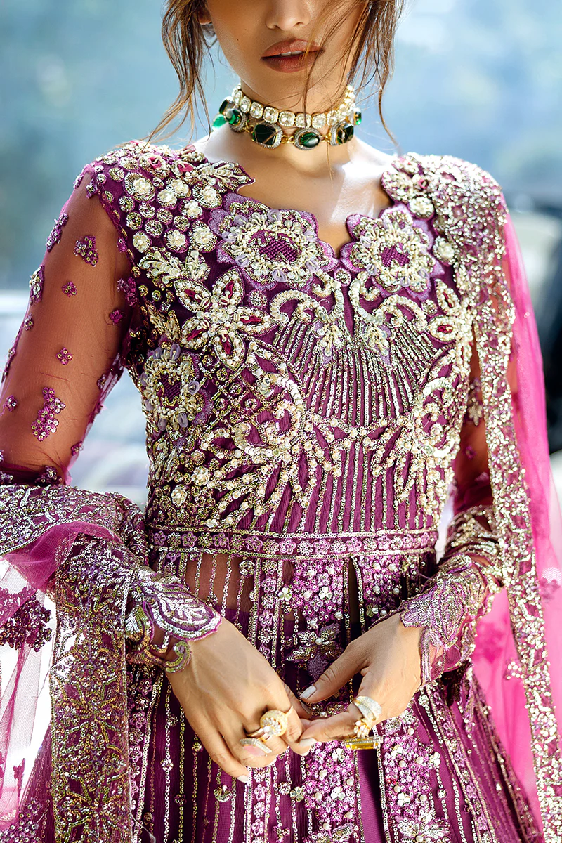 Mushq Stardust | Unstitched Wedding Collection '24 | Starstruck Elegance - Image 3