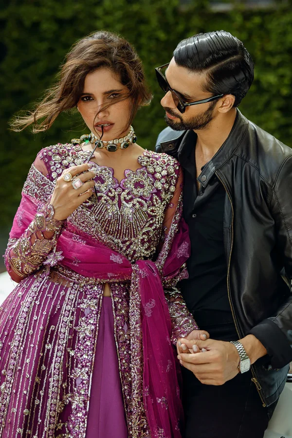 Mushq Stardust | Unstitched Wedding Collection '24 | Starstruck Elegance - Image 2