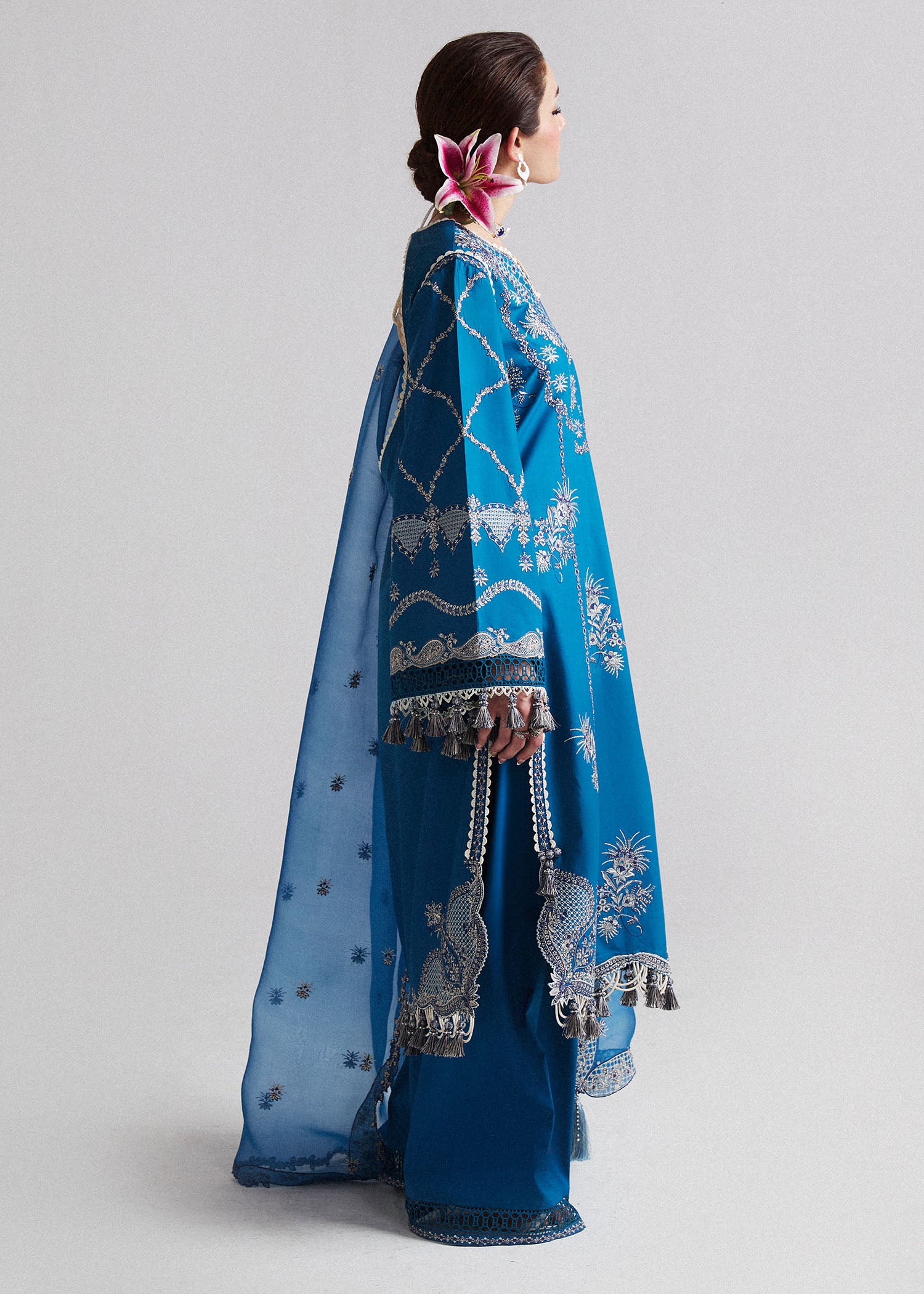 JPN Smart India SS Lawn Eid Unstitched Collection'24 | Luce - Image 3