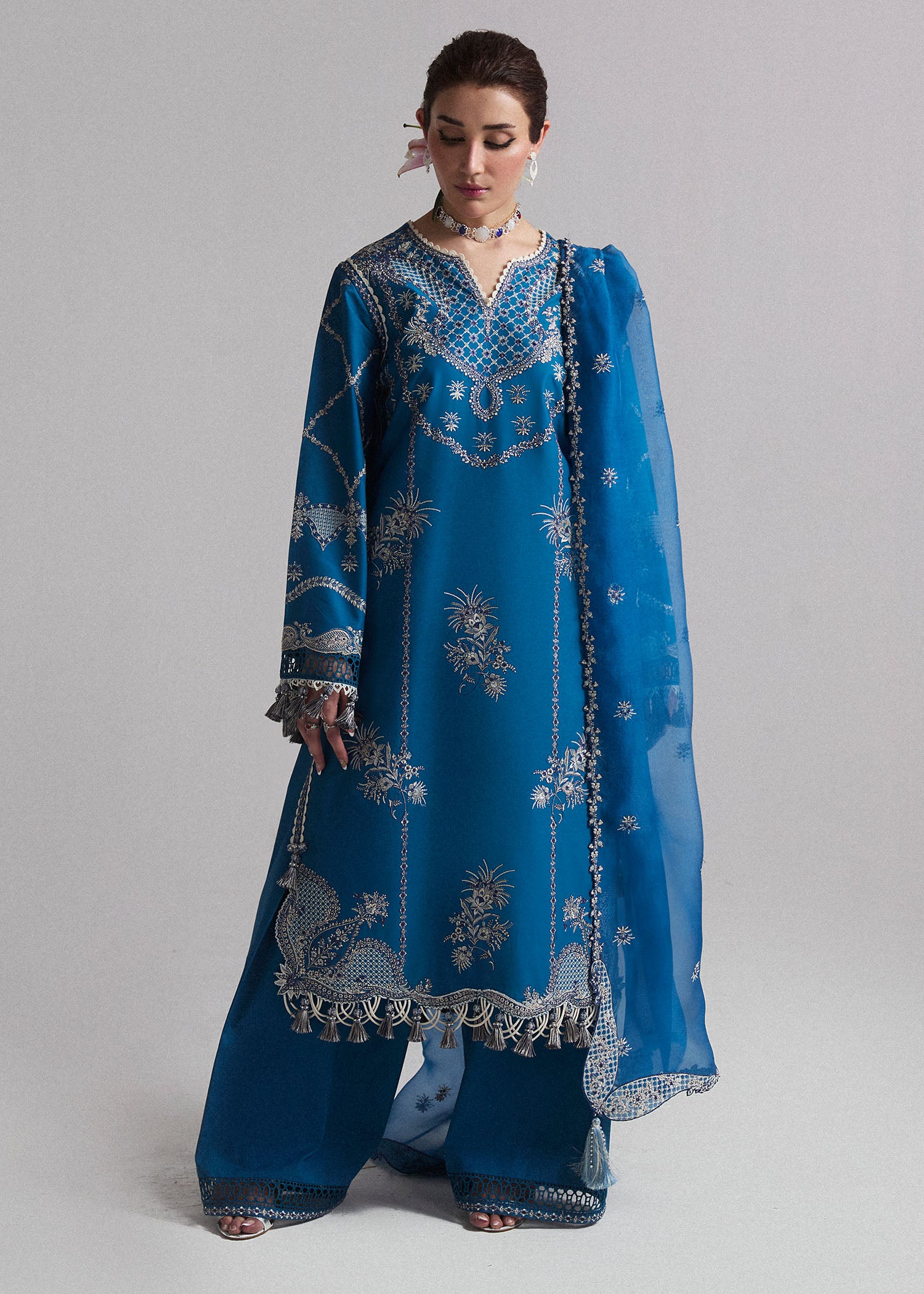 Hussain Rehar SS Lawn Eid Unstitched Collection'24 | Luce