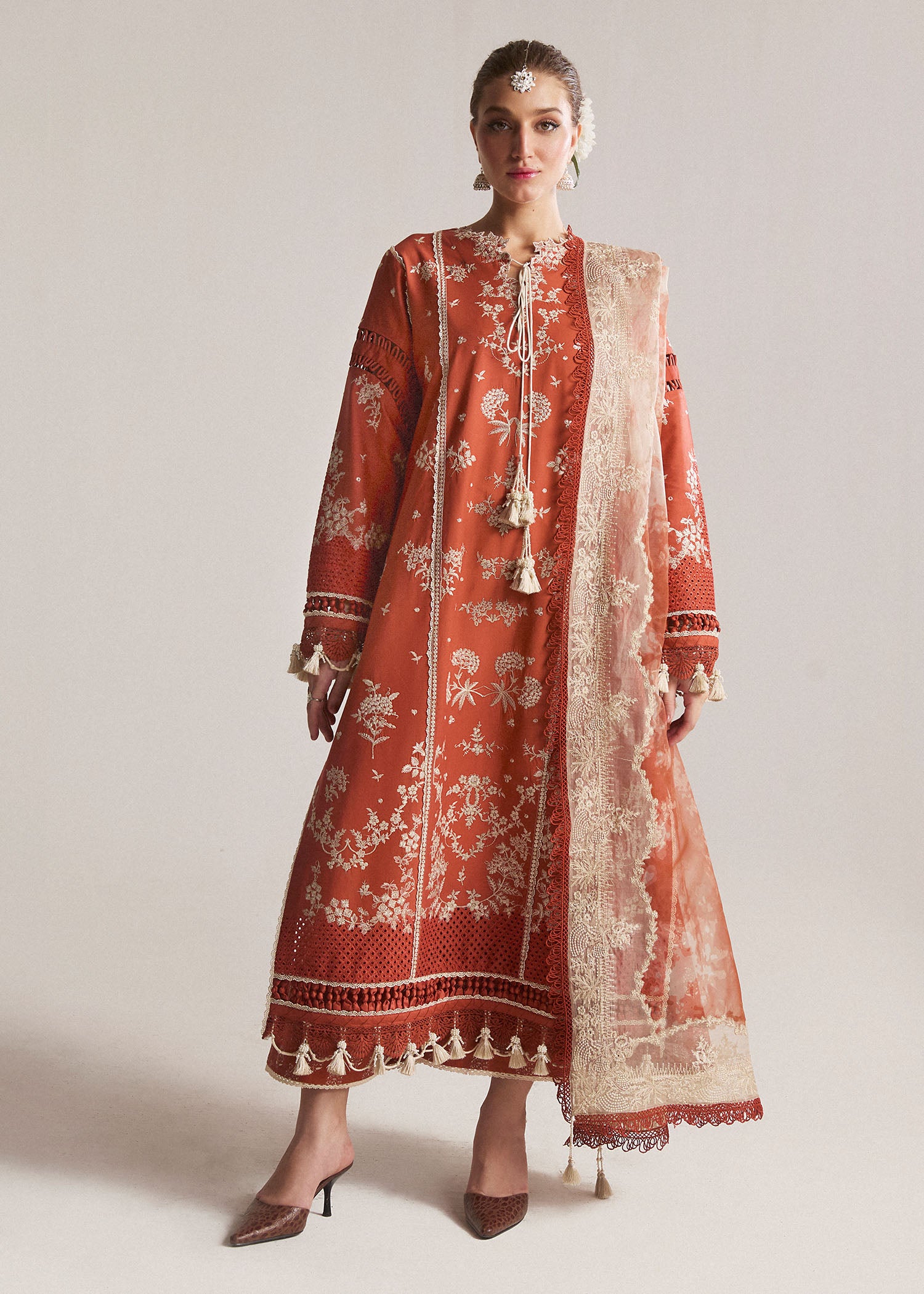 Hussain Rehar SS Lawn Eid Unstitched Collection'24 | Sienna