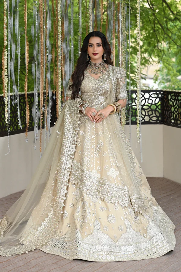 Qalamkar Wedding Formals | Bridal Collection   | RF-06 - Image 4
