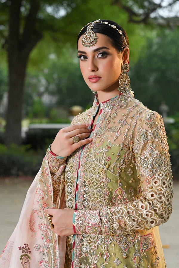 Qalamkar Wedding Formals | Bridal Collection   | RF-07 - Image 3