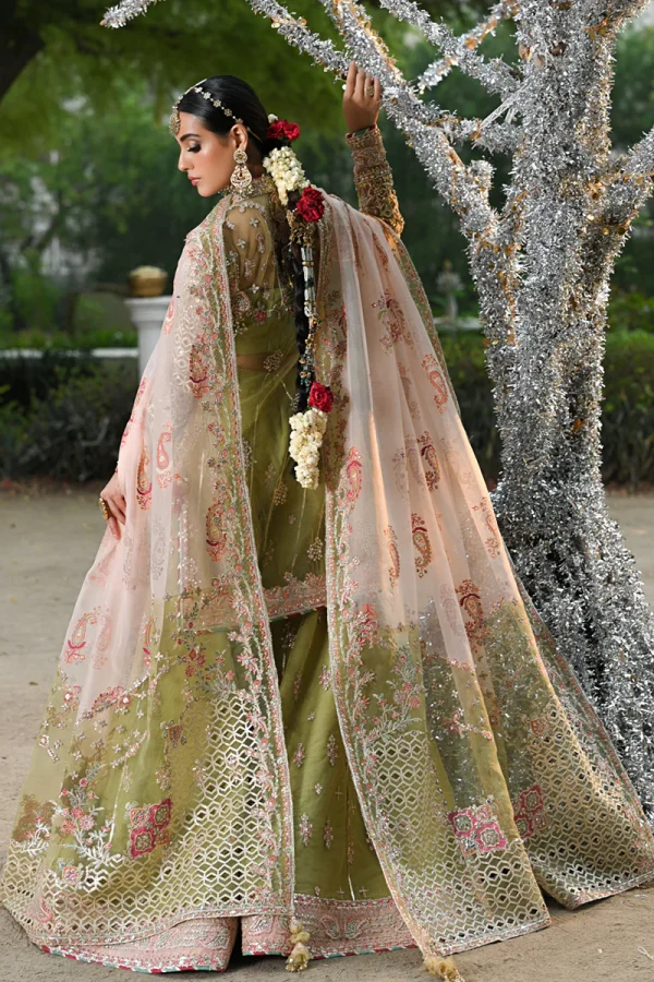 Qalamkar Wedding Formals | Bridal Collection   | RF-07 - Image 2
