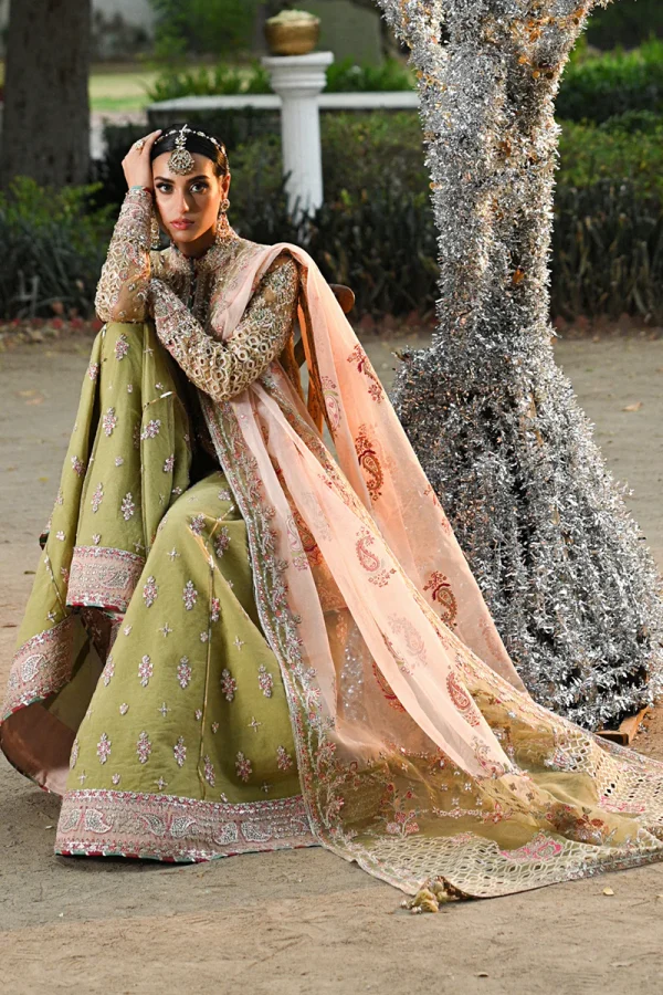 Qalamkar Wedding Formals | Bridal Collection   | RF-07 - Image 4