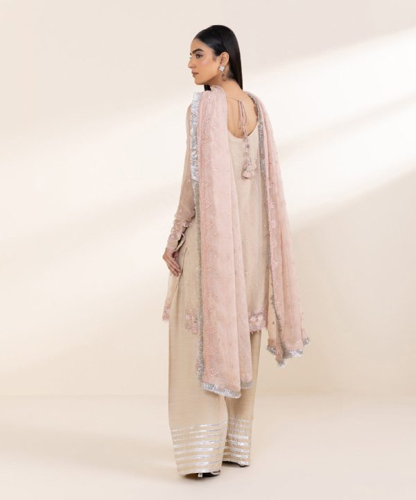 Beige Color Embroidered Salwar Kameez | 000RFLX24V39 - Image 2