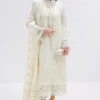 Imrozia Luxe Serene Georgette 3Pc Suit || S-1086 PEARL