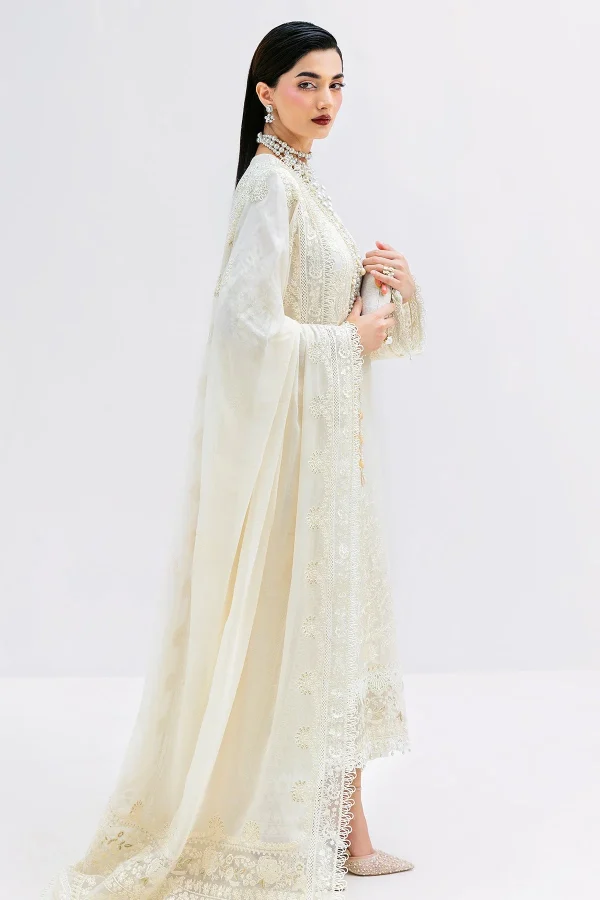 Imrozia Luxe Serene Georgette 3Pc Suit || S-1086 PEARL - Image 3