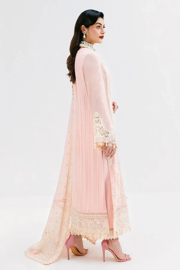 Imrozia Luxe Serene Georgette 3Pc Suit || S-1088 BLUSH - Image 2