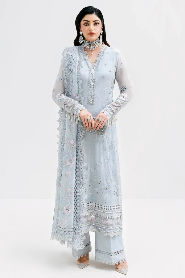 Imrozia Luxe Serene Georgette 3Pc Suit || S-1091 STONE