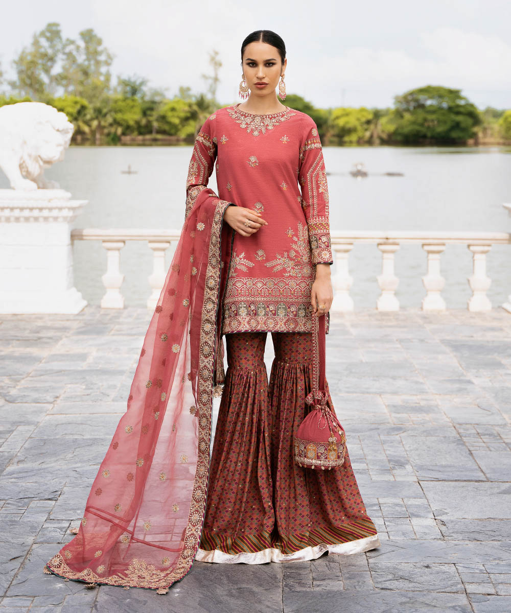 Sapphire Festive Unstitched   Collection | U3SFELX24V61