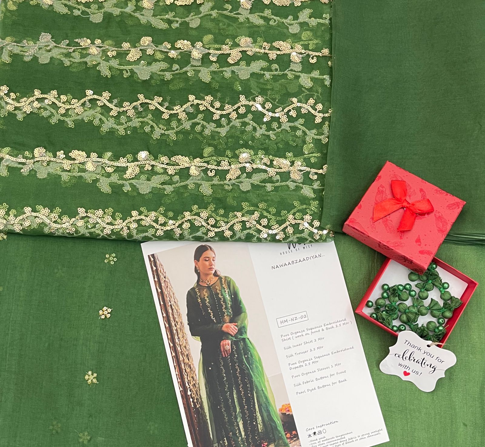 Nawaabzadiyaan Festive Collection by House of Mist | HM-NZ-02 - Image 2