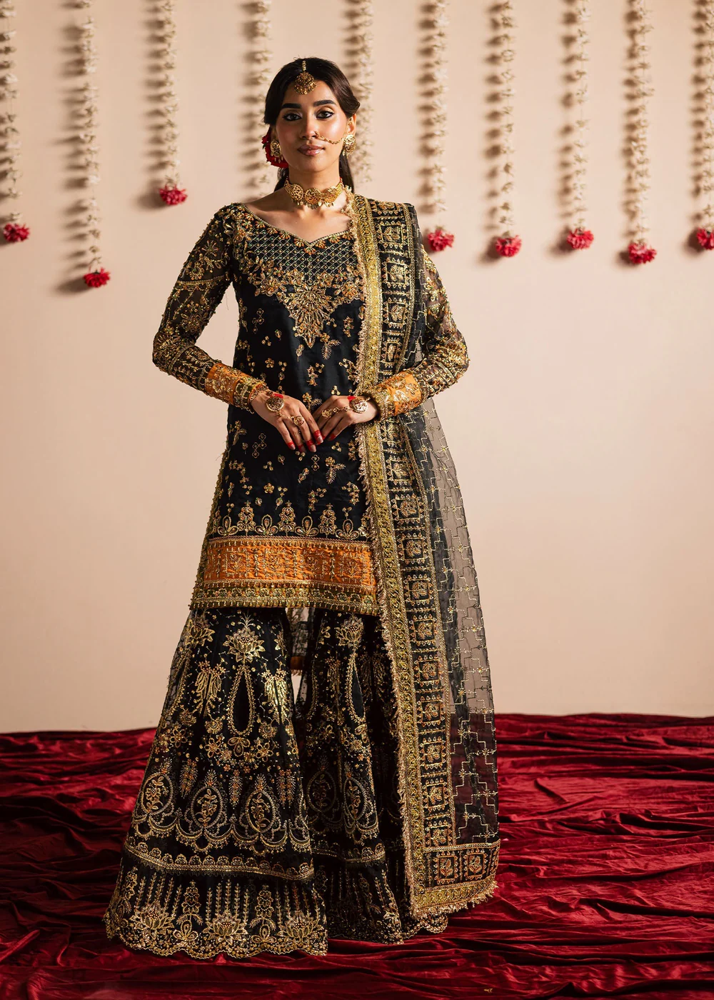 Jhul Mil Wedding by Maria Osama Khan | Surmayi