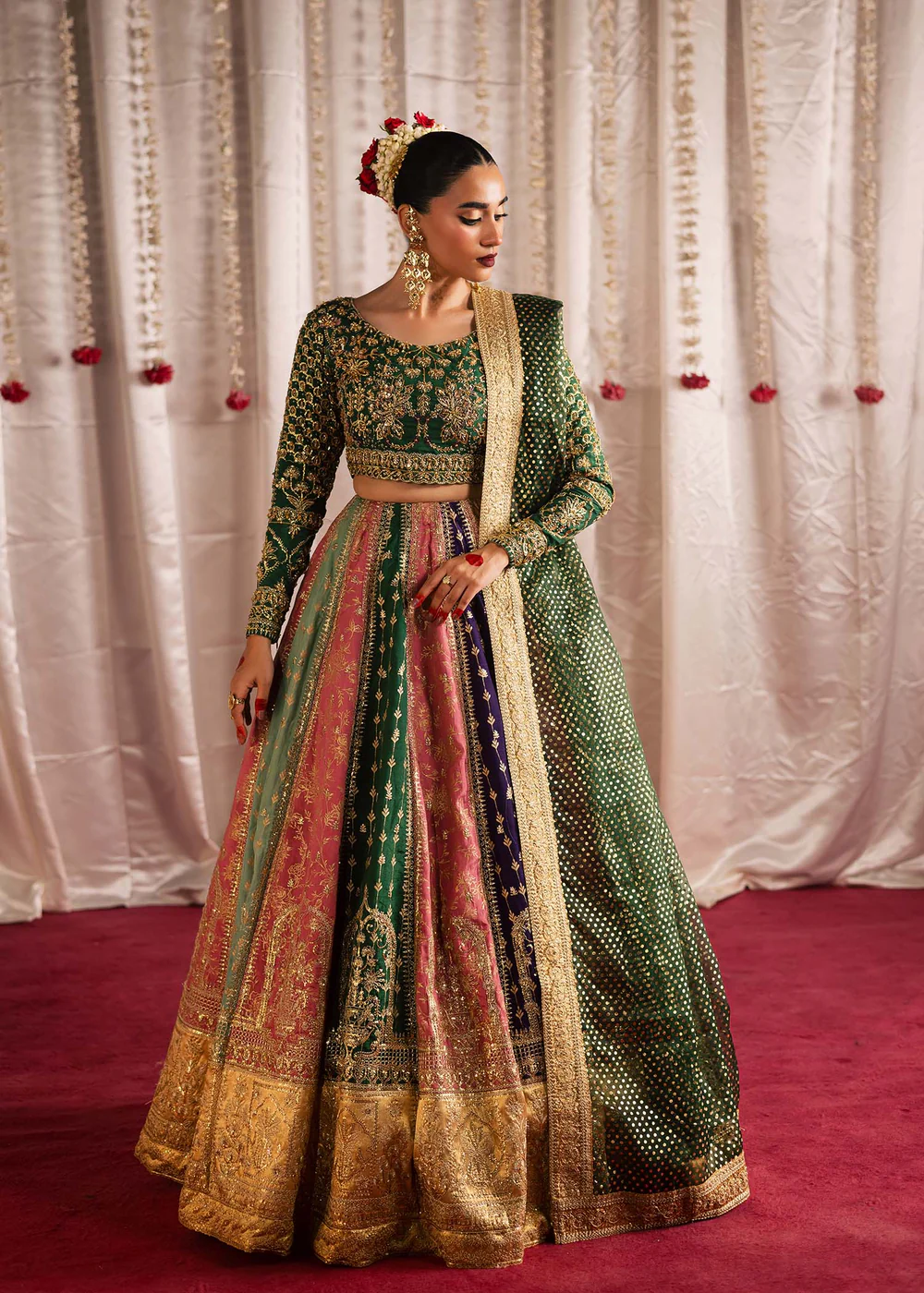 Jhul Mil Wedding by Maria Osama Khan | Rangrez