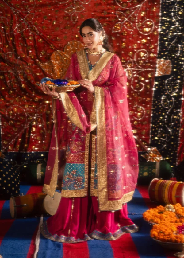 Jhul Mil Wedding by Maria Osama Khan | Gulaboo - Image 3