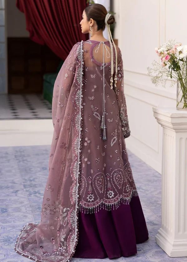 Festive Unstitched '25 by Sadaf Fawad Khan | Wistful Mauve - Image 2