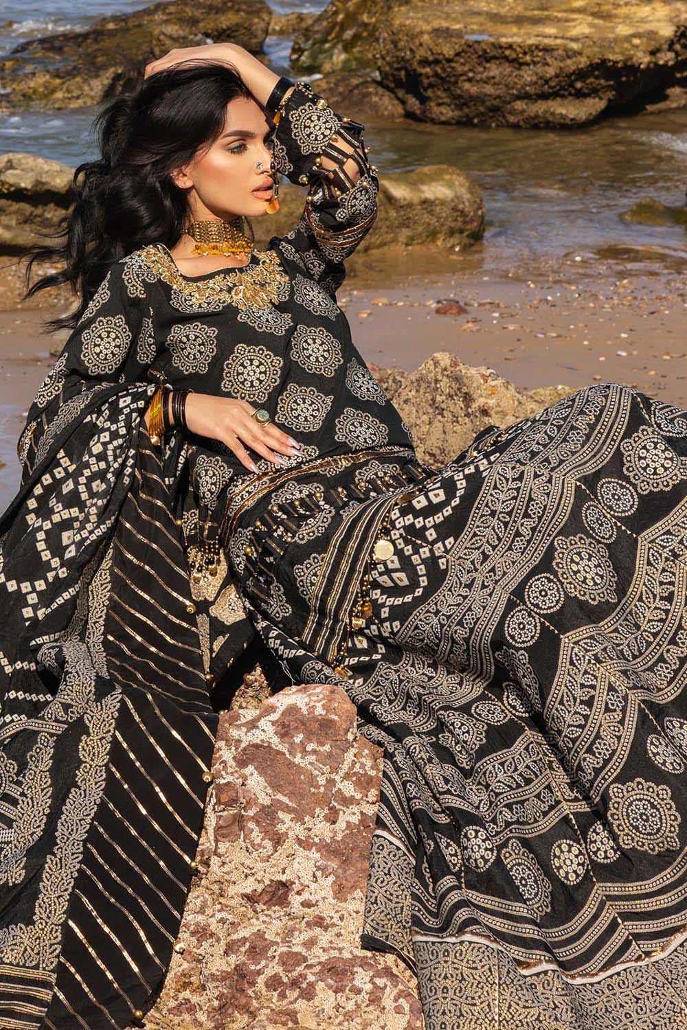 Gul Ahmed Chunri Collection 2025 | PRW-32083 - Image 4
