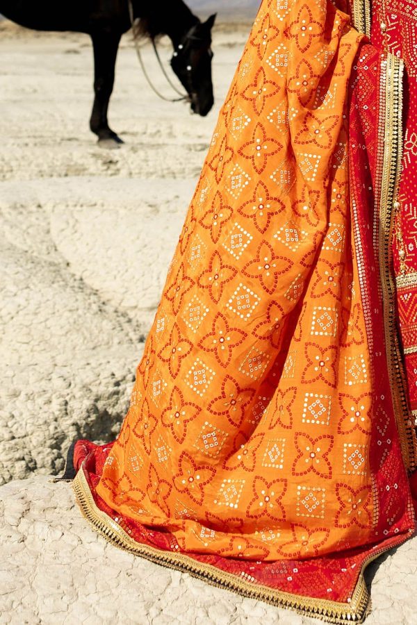 Gul Ahmed Chunri Collection 2025 | PRW-42007 - Image 4