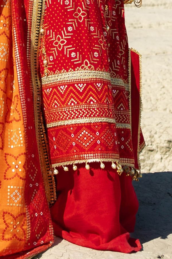 Gul Ahmed Chunri Collection 2025 | PRW-42007 - Image 3