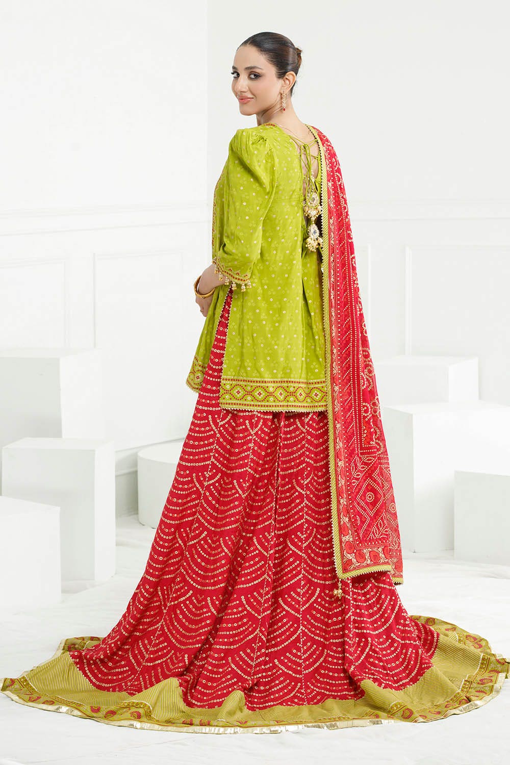 Gul Ahmed Chunri Collection 2025 | PRW-52021 - Image 3